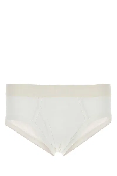 Tom Ford Seamless Stretch Cotton Slip With Elastic Waistband In Neutral