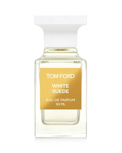 Tom Ford White Suede Eau De Parfum Fragrance 1.7 oz/ 50 ml In Transparent