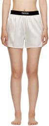 TOM FORD WHITE VENTED SHORTS