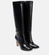 Tom Ford Whitney 90 Knee-high Leather Boots In Black