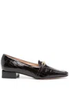 Tom Ford Whitney Crocodile-embossed Leather Loafers In Brown