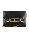 Tom Ford Logo-plaque Clutch Bag In Black