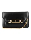 Tom Ford Black Small Whitney Leather Bag In Black
