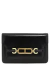 Tom Ford Small Leather Crossbody Bag In Black