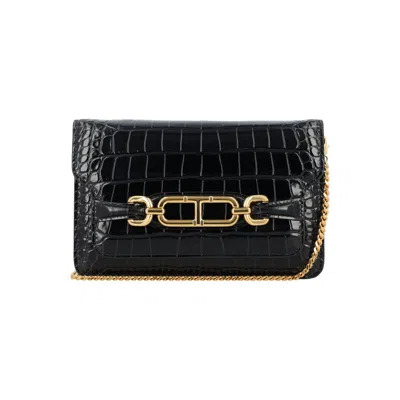 Tom Ford Whitney Small Shoulder Bag In Black