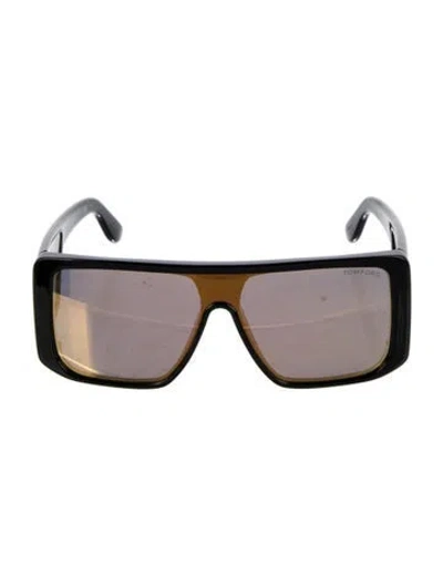 Pre-owned Tom Ford Whyat Shield Sunglasses In Multi
