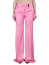Tom Ford Mid Rise Wide Fluid Satin Pants