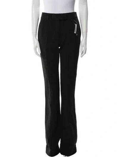 Pre-owned Tom Ford Wide Leg Pants In Black