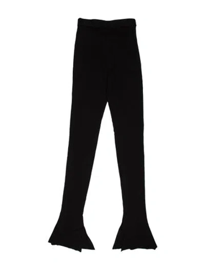 Pre-owned Tom Ford Wide Leg Pants In Black