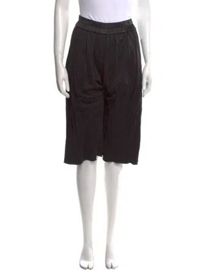 Pre-owned Tom Ford Wide Leg Pants In Black