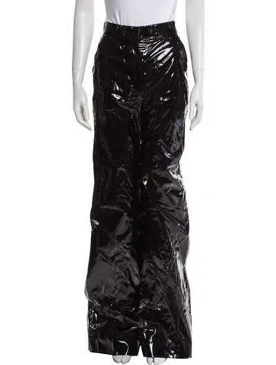 Pre-owned Tom Ford Wide Leg Pants In Black