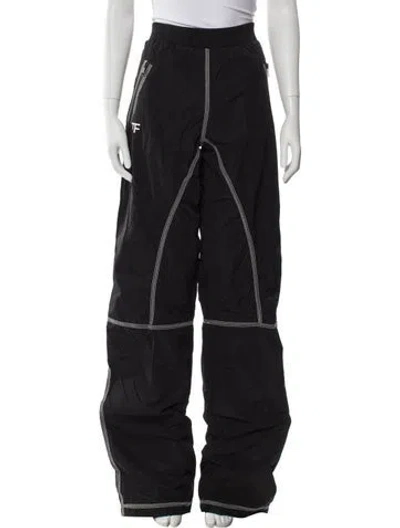 Pre-owned Tom Ford Wide Leg Pants In Black