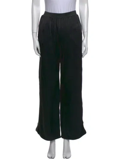 Pre-owned Tom Ford Wide Leg Pants In Black