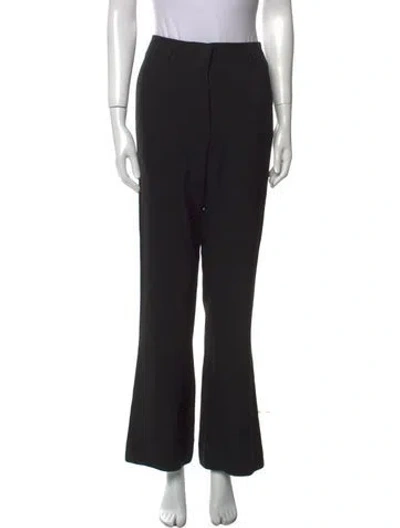 Pre-owned Tom Ford Wide Leg Pants In Black