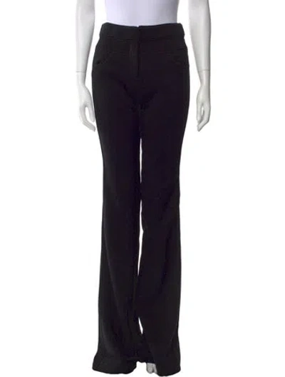 Pre-owned Tom Ford Wide Leg Pants In Black