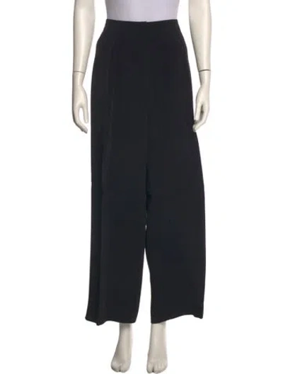 Pre-owned Tom Ford Wide Leg Pants In Black