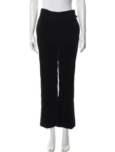 Pre-owned Tom Ford Wide Leg Pants In Black