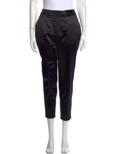 Pre-owned Tom Ford Wide Leg Pants In Black