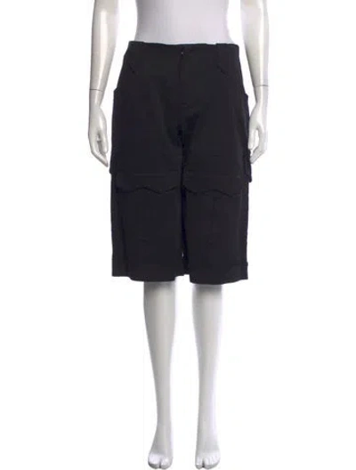 Pre-owned Tom Ford Wide Leg Pants In Black