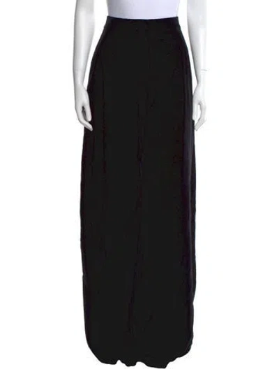 Pre-owned Tom Ford Wide Leg Pants In Black