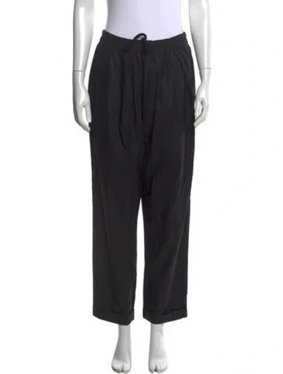 Pre-owned Tom Ford Wide Leg Pants In Black