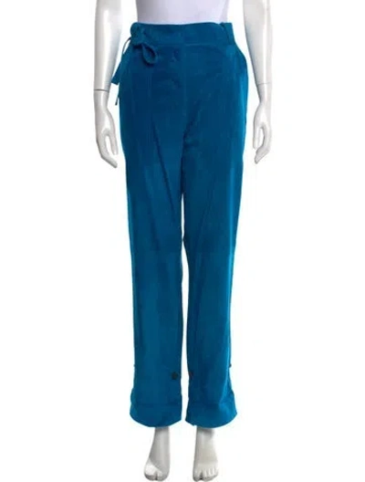 Pre-owned Tom Ford Wide Leg Pants In Blue