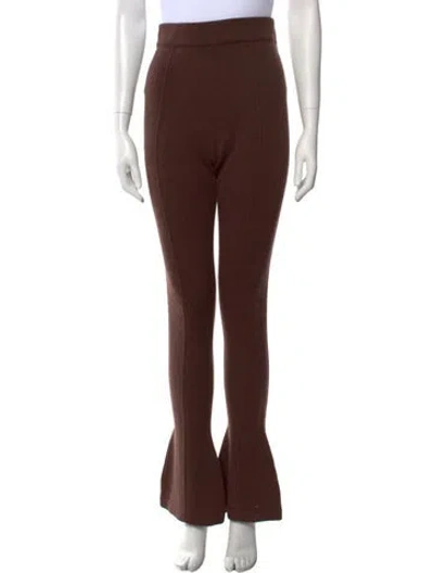 Pre-owned Tom Ford Wide Leg Pants In Brown