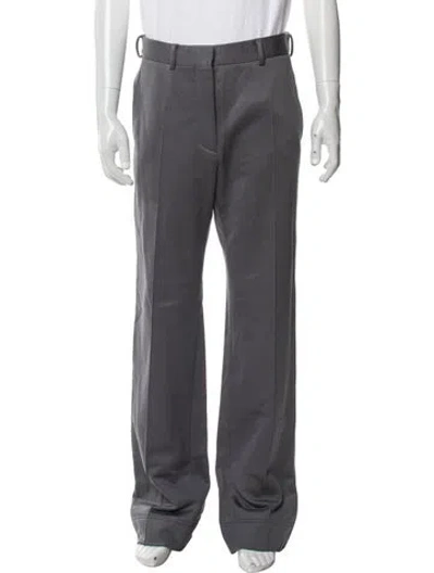Pre-owned Tom Ford Wide Leg Pants In Gray