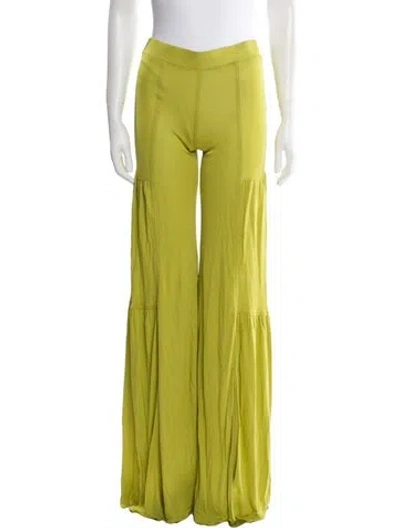Pre-owned Tom Ford Wide Leg Pants In Green