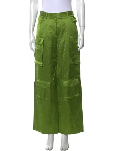 Pre-owned Tom Ford Wide Leg Pants In Green