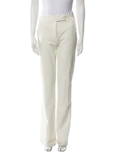 Pre-owned Tom Ford Wide Leg Pants In Neutral