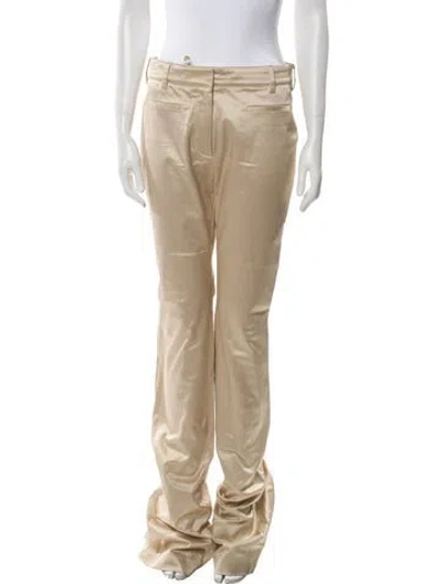Pre-owned Tom Ford Wide Leg Pants In Neutral