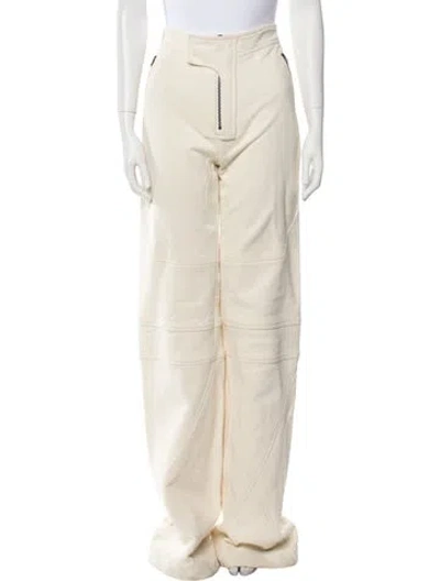 Pre-owned Tom Ford Wide Leg Pants In Neutral