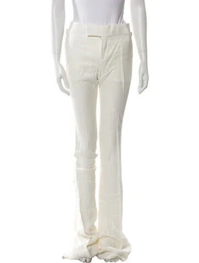 Pre-owned Tom Ford Wide Leg Pants In Neutral