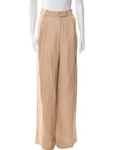 Pre-owned Tom Ford Wide Leg Pants In Neutral