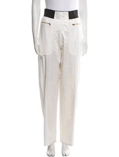 Pre-owned Tom Ford Wide Leg Pants In Neutral