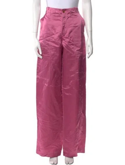 Pre-owned Tom Ford Wide Leg Pants In Pink