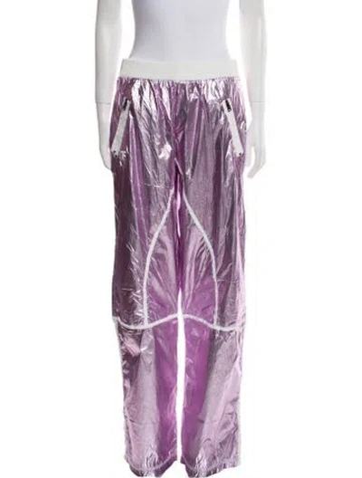 Pre-owned Tom Ford Wide Leg Pants In Purple
