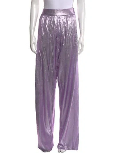 Pre-owned Tom Ford Wide Leg Pants In Purple
