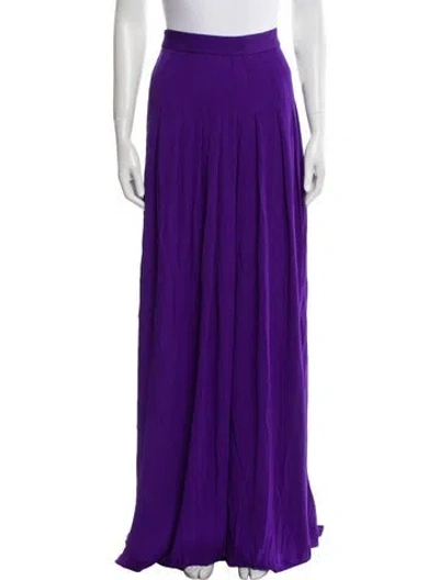 Pre-owned Tom Ford Wide Leg Pants In Purple