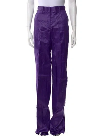 Pre-owned Tom Ford Wide Leg Pants In Purple