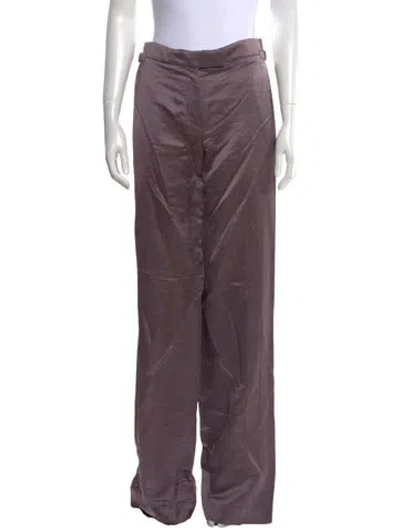 Pre-owned Tom Ford Wide Leg Pants In Purple