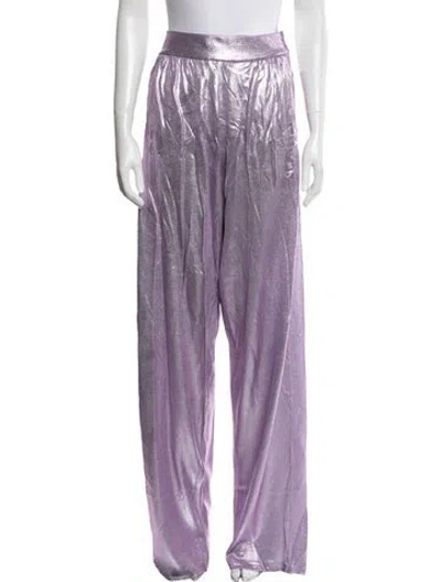 Pre-owned Tom Ford Wide Leg Pants In Purple