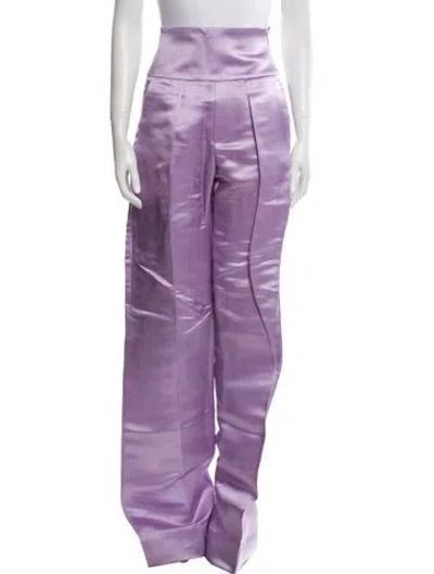 Pre-owned Tom Ford Wide Leg Pants In Purple