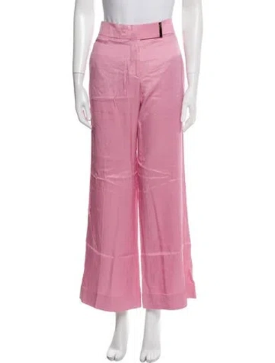 Pre-owned Tom Ford Wide Leg Pants W/ Tags In Pink