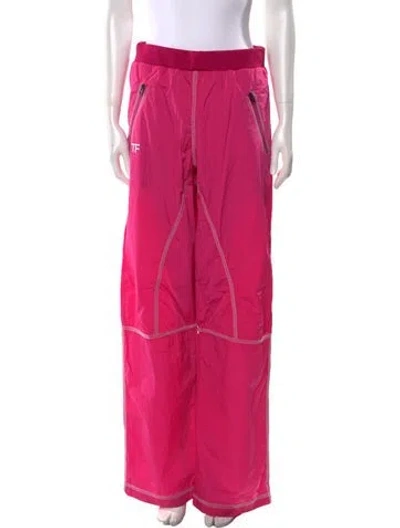 Pre-owned Tom Ford Wide Leg Pants W/ Tags In Pink