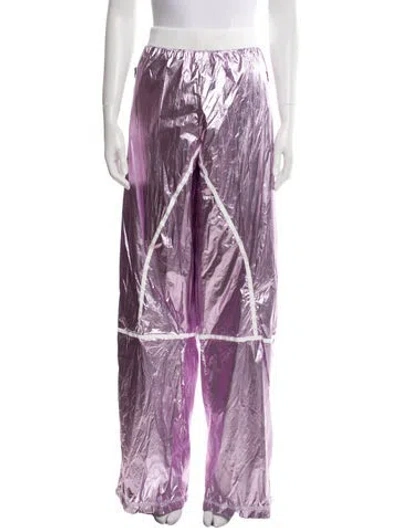 Pre-owned Tom Ford Wide Leg Pants W/ Tags In Purple
