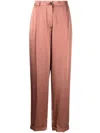 Tom Ford Wide-leg Satin Trousers In Pink
