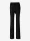 Tom Ford Pleated Wide-leg Trousers In Black