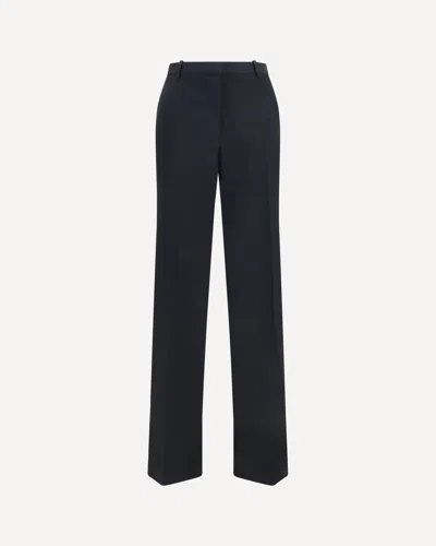 Tom Ford Wide-leg Pleated Trousers In Black